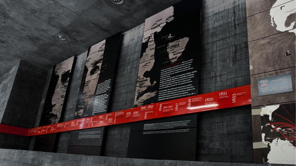 Mémorial des Esclaves Nantes ScénographieMémorial des Esclaves Nantes Scénographie