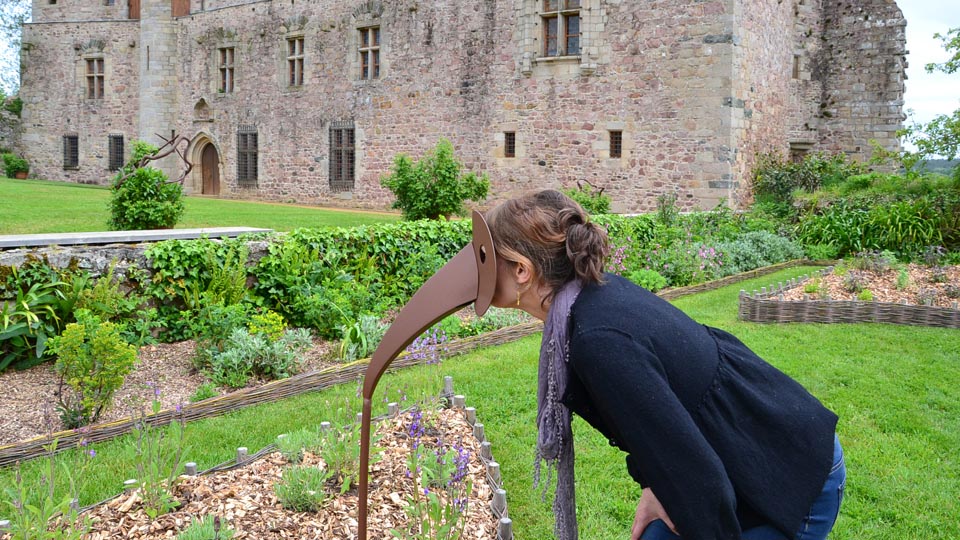 Scénographie - exposition des hommes et des plantes qui soignent - Château de la Roche Jagu