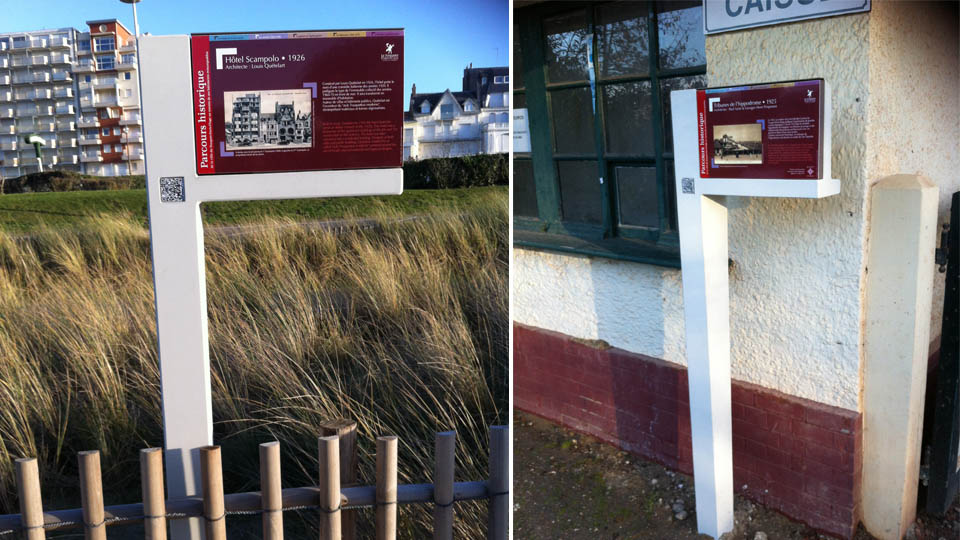 Le Touquet Signalétique et identité Visuelle